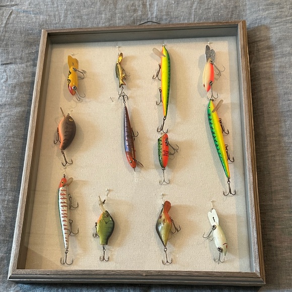 Vintage Assorted Fishing Lures Set - Multicolor